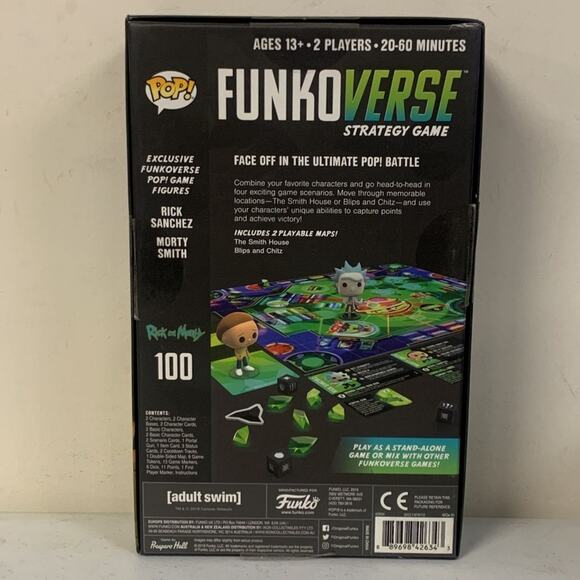 Funkoverse: Rick & Morty 100 2-Pack Board Game, 2 players - Picture 2 of 11